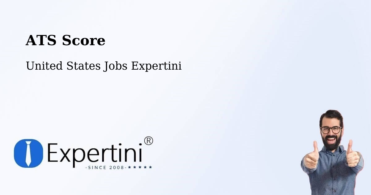 Resume ATS Score & Job Description Match Tool – Thompson - United States Jobs Expertini
