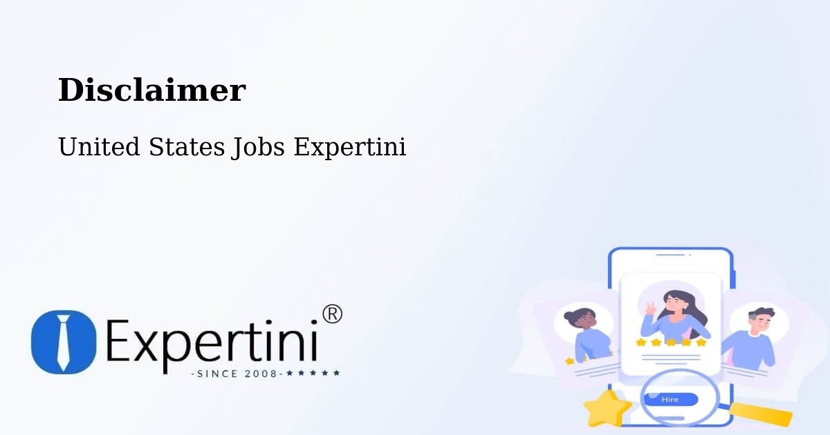 Disclaimer – Thompson - United States Jobs Expertini